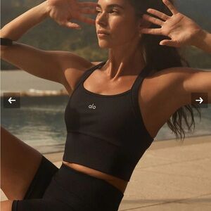 Alo seamless ribbed favorite bra tank